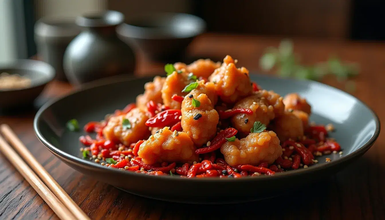 Poulet de Chongqing (La Zi Ji)