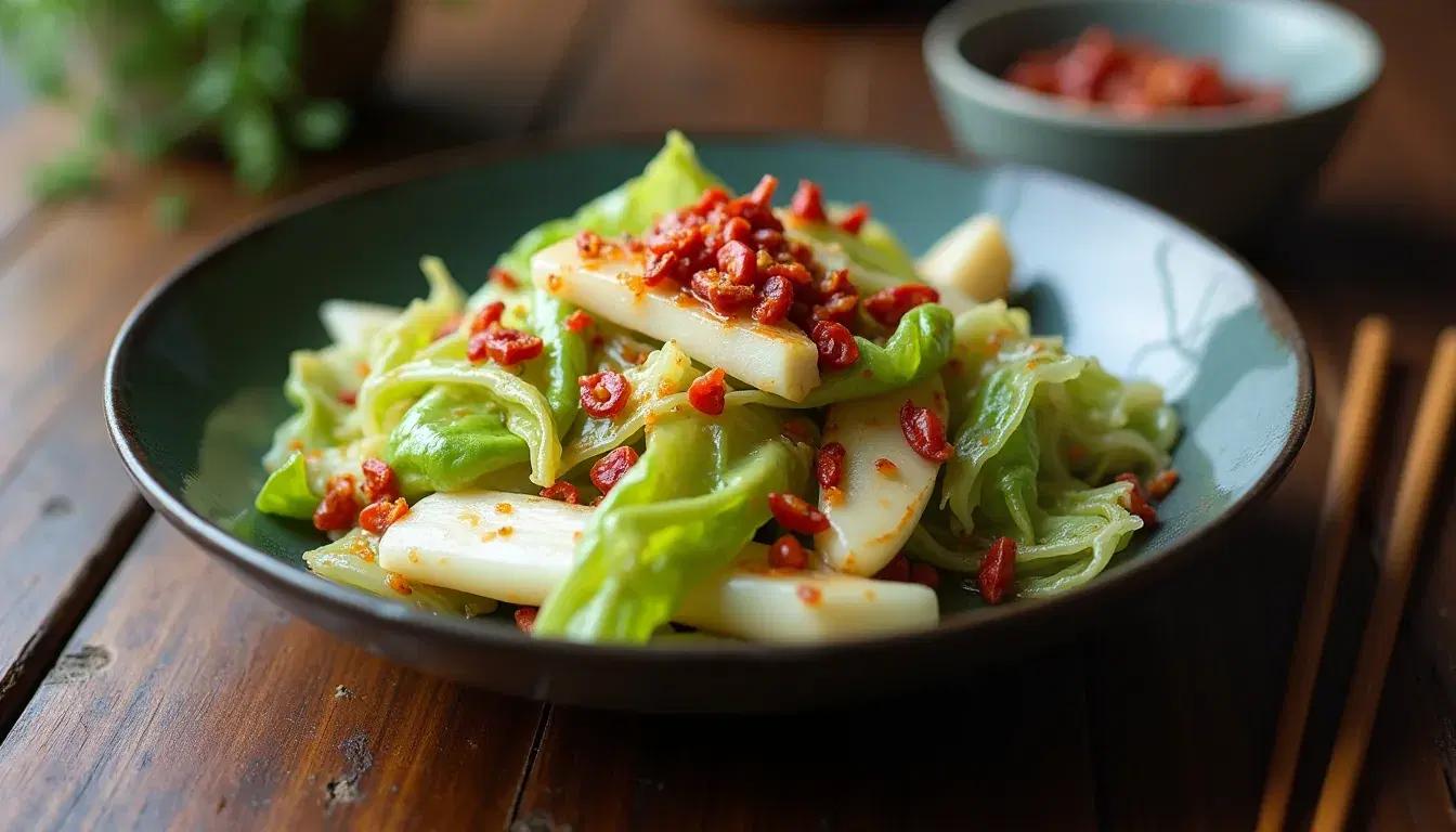Col Picante y Ácida (Suan La Bai Cai)