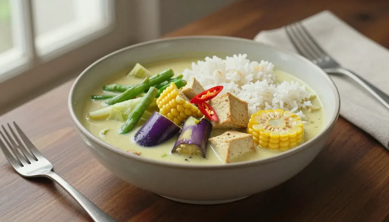 Sayur lodeh (verduras en leche de coco)