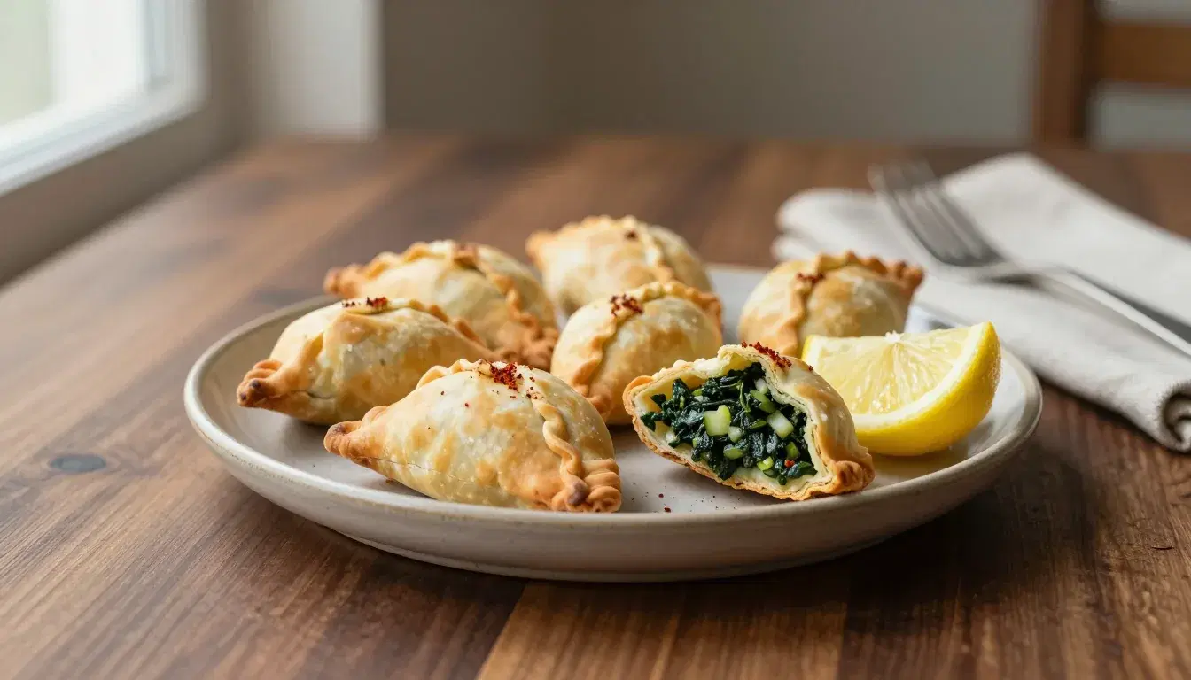 Fatayer bi sabanekh (empanadillas de espinaca)