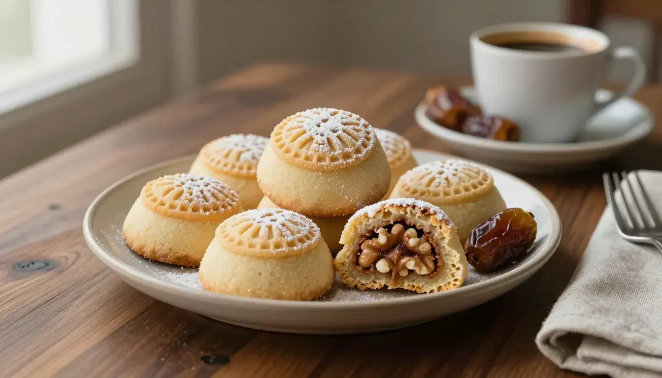 Ma'amoul (galletas de sémola rellenas)