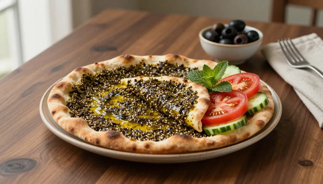 Manakish de za'atar